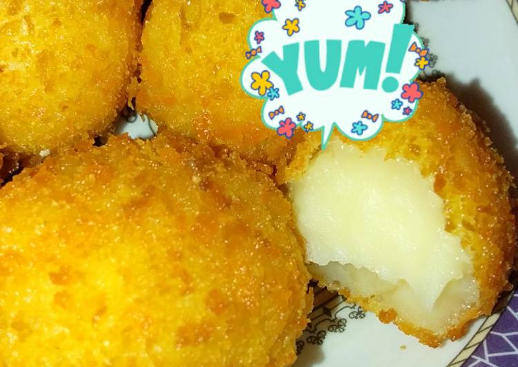 Bola keju susu goreng
