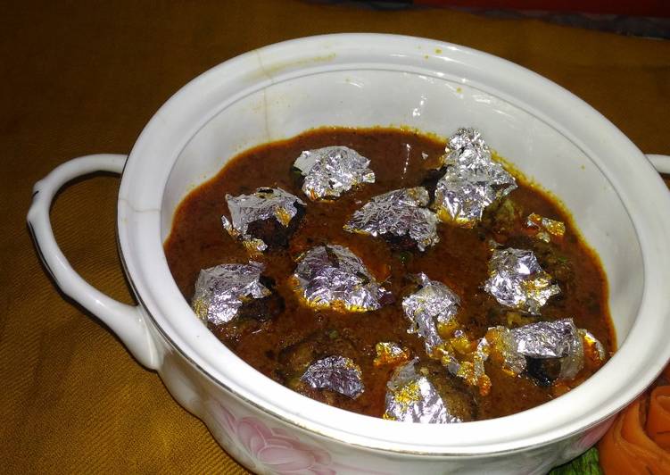My Daughter love Gulab jamun kofta curry