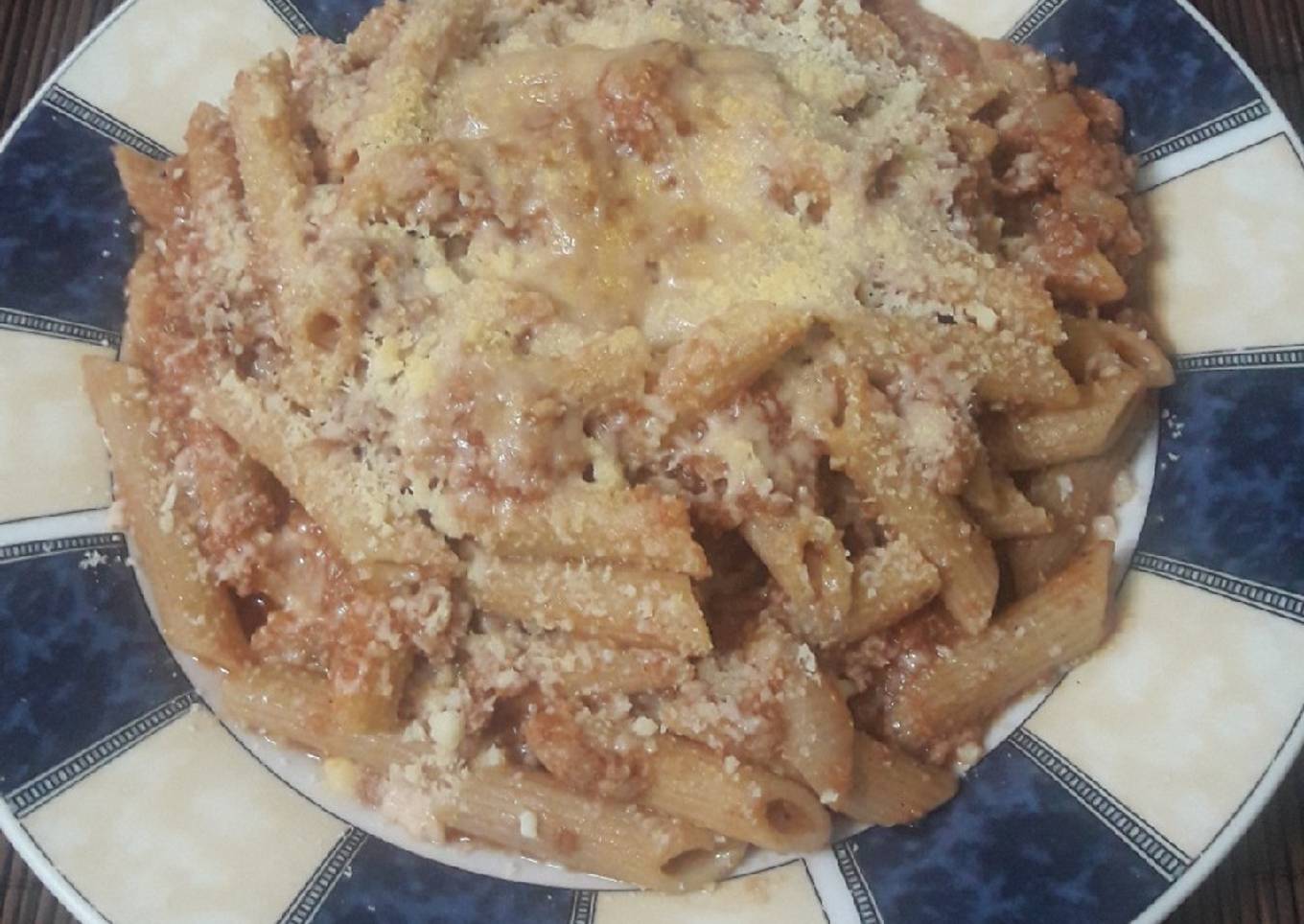 Macarrones boloñesa