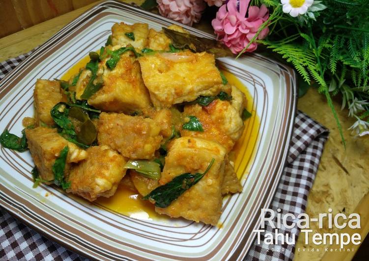 Rica-rica Tahu Tempe