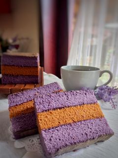 Foto resep Lapis talas coklat