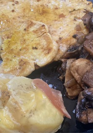 Una foto de Papas gratinadas