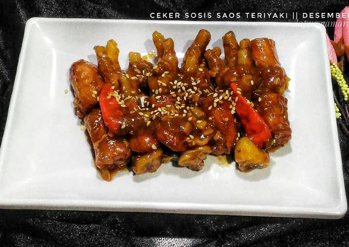 Resep Ceker Sosis Saos Teriyaki Oleh Yuyun S Cookpad