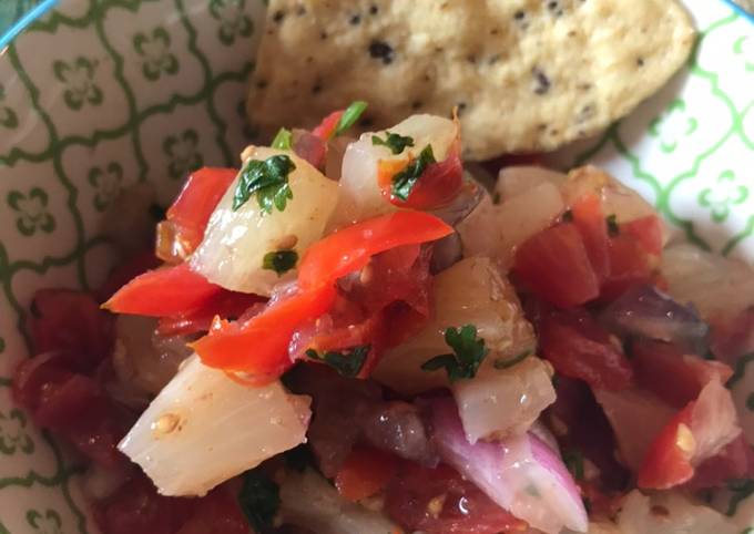 Step-by-Step Guide to Prepare Any-night-of-the-week Pineapple salsa
