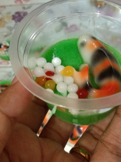 Foto resep Puding ikan koi