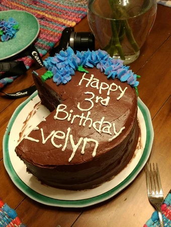 Easy Steps to Prepare Recipes Doctored-up Chocolate Cake with Sour Cream Fudgy Frosting the So Delicious Make You Drink.