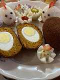 চিকেন কিমা দিয়ে ডিমের ডেভিল (chicken keema diye dimer devil recipe in Bengali)