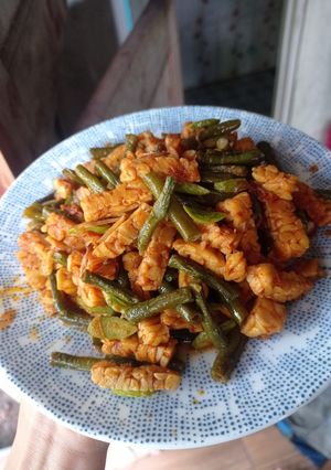 Foto resep Sambal goreng tempe bumbu instan