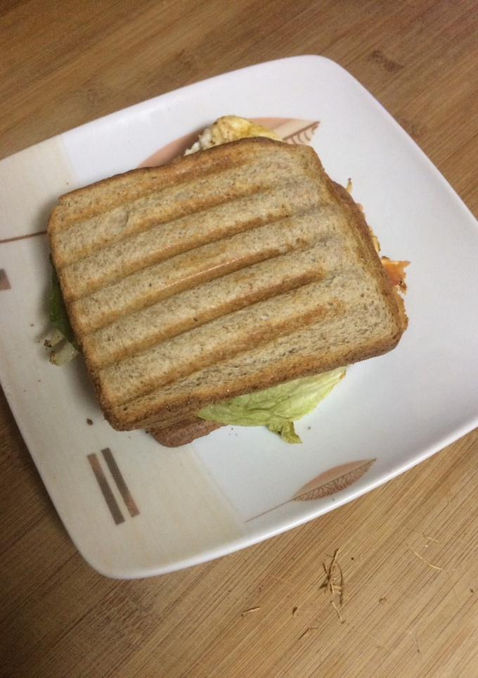 Una foto de Sándwich vuelta y vuelta