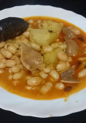 Foto principal de Potaje de (alubias, porotos, judías o habichuelas) en olla express