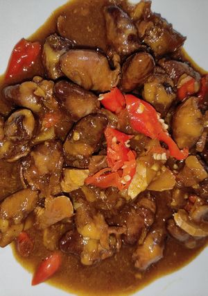 Foto resep Jantung ayam pedas manis