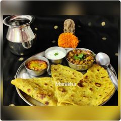 Malvani Kala Chana Usal With Tikhat Dashami(Maharashtrian Style) A picture of Malvani Kala Chana Usal With Tikhat Dashami(Maharashtrian Style).