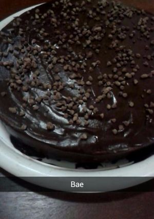 Una foto de Torta húmeda de chocolate