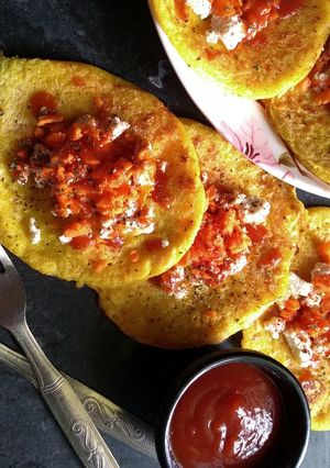 A picture of Protein packed pancakes.