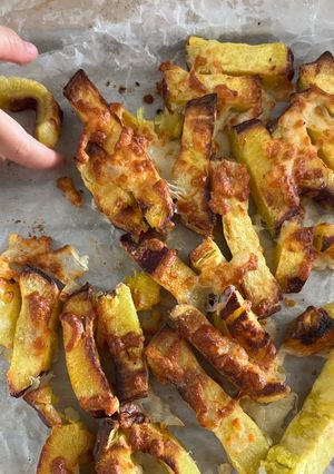 Foto resep Ubi bakar keju mozzarella