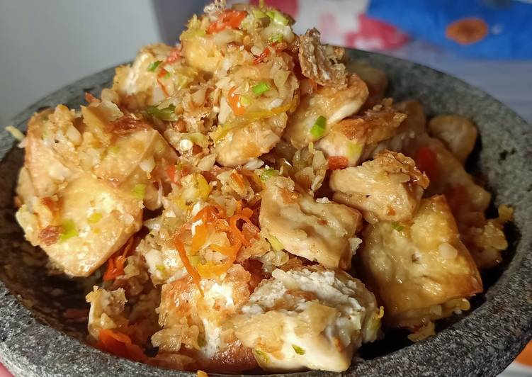 Resep Tahu Cabe Garam, Bikin Ngiler