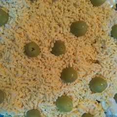 Una foto de Huevos a la mimosa