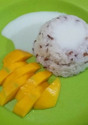Foto resep Ketan mangga aka sticky rice manggo