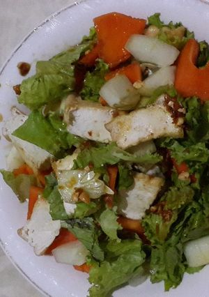 Foto resep Tahu goreng medan combinasi rujak medan