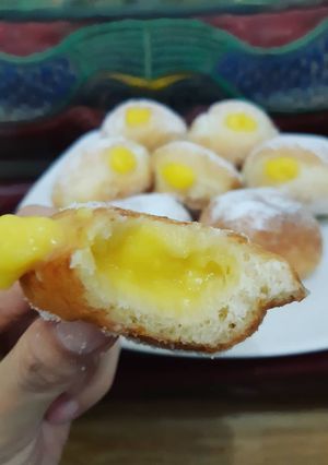 Foto resep Pastry cream untuk isian soes, bomboloni, pie buah dll