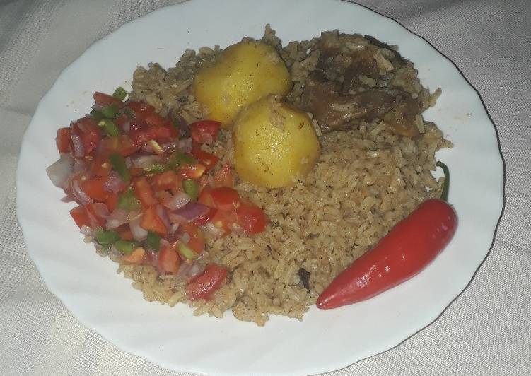 Recipe of Any-night-of-the-week Tomato Paste Pilau #festivedishcontestkakamega#authormarathon#