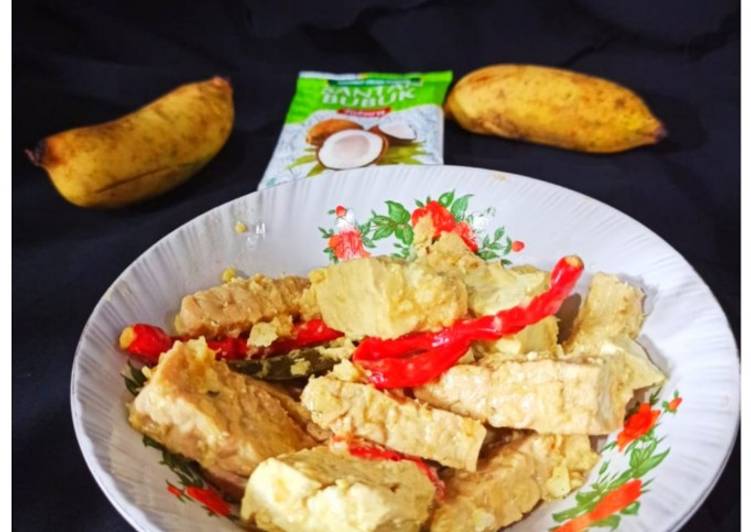 Resep Tempe tahu santan Lezat