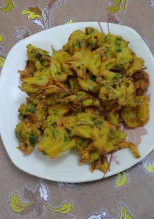 A picture of Atte ki pakodi.