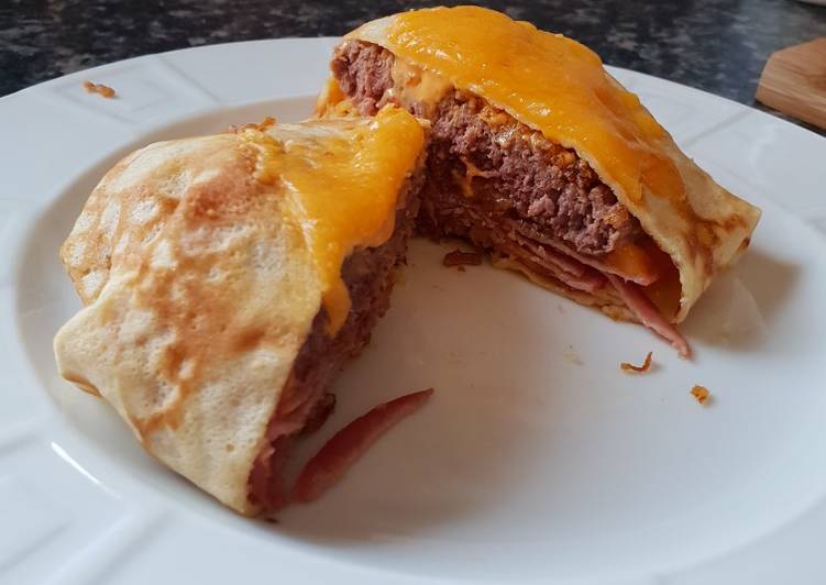 La Meilleur Recette De Crêpe hamburger