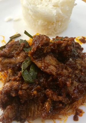 Una foto de Carne Mongolia a la Sonorense