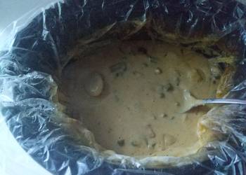 Easiest Way to Prepare Yummy CrockPot Kielbasa Potato Green Bean Cheesy Casserole
