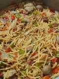 Fideos muy sabrosos de aprovechamiento