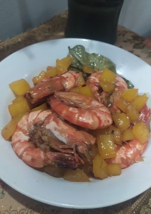 Foto resep Udang paprika