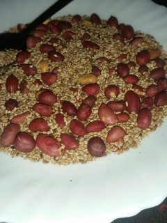 A picture of Groundnuts and Simsim #4WkChallenge #CharityRecipe.