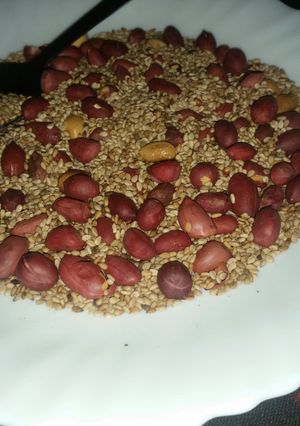 A picture of Groundnuts and Simsim #4WkChallenge #CharityRecipe.