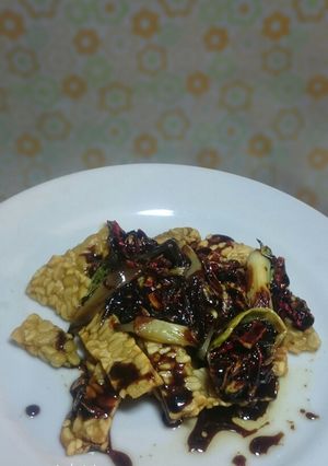 Foto resep Tempe Siram Kecap Pedas