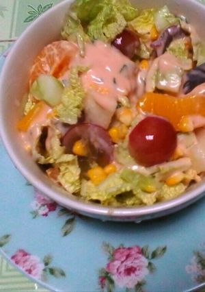 Foto resep Salad mixed ala pizza Hut