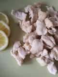 Straccetti di pollo al limone