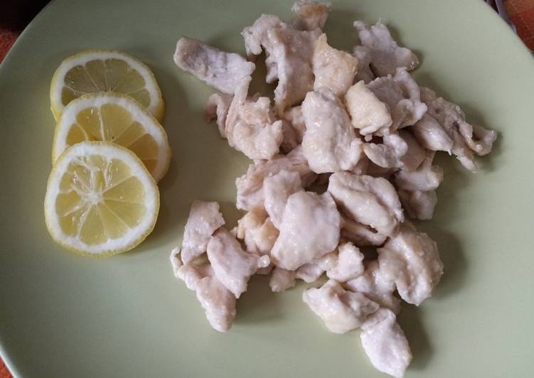 Straccetti di pollo al limone