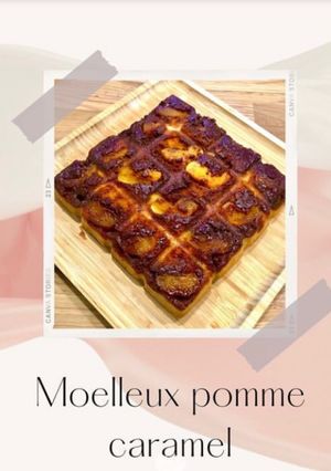 Une photo de Moelleux pomme caramel