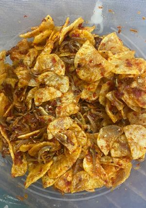 Foto resep Keripik Kentang Sambal Teri