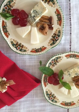 Una foto de Queso y dulce no tan tradicional