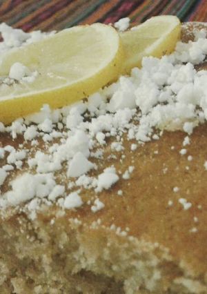 Una foto de Bizcochuelo de vainilla y limón