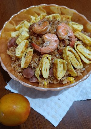 Foto resep Nasi Goreng Udang Saus Tomat