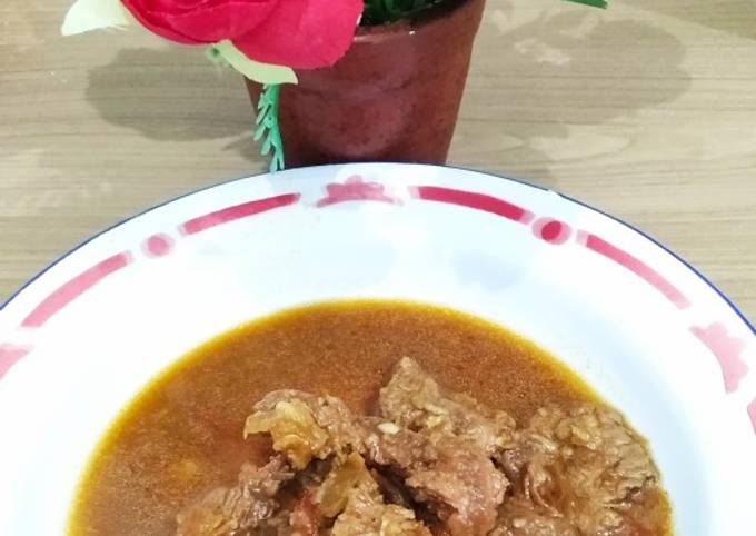 Resep Daging coklat yang Lezat