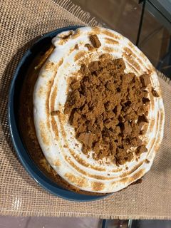 Una foto de Cheesecake de caramelo salado