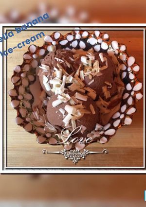 A picture of Nutella & Banana Ice Cream@mubina_18.