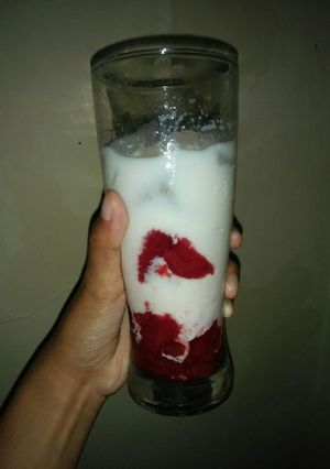 Foto resep Korean strawberry milk