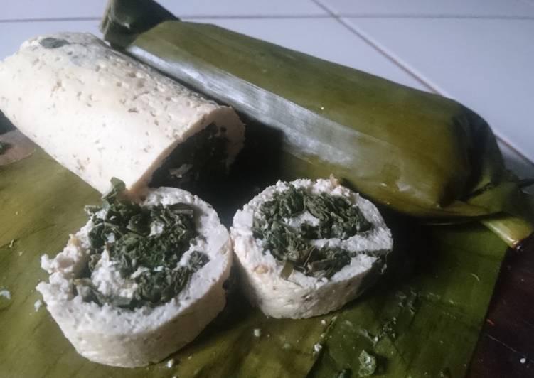 Cara Gampang Masak Rolade tahu daun singkong yang Enak