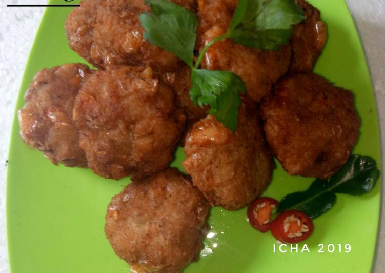 Bagaimana Menyiapkan Ampal undang (empal udang) khas banjar, Lezat