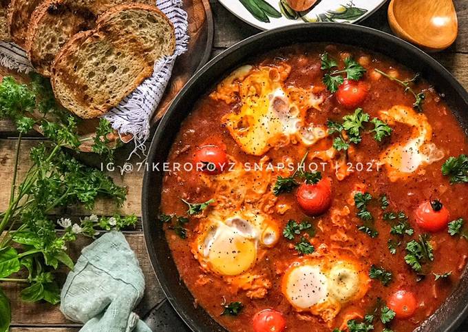 🍎🍳🥖 SHAKSHUKA MEDITERRANEAN STYLE